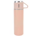 thumbnail image 2 of 500ml Insulation Tumbler Stainless Steel Travel Insulation Tumbler Handle Multi Purpose Lid Tumbler for Home Outdoor Pink, 2 of 5