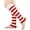 Red, variant on Dalrosia Leg Warmers for Women Girl Y2K Ribbed Striped Leg Warmer Trim Knitted Christmas Socks Fall Winter Streetwear
