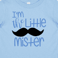 thumbnail image 4 of Inktastic I'm the Little Mister with Mustache Boys Baby T-Shirt, 4 of 5