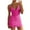 Hot Pink, variant on Women's 2024 Sequin Halter Bodycon Mini Dress Backless Cowl Neck Short Dress Open Back Cocktail Party Gown Hot Pink
