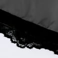 thumbnail image 6 of Ichuanyi Women's Fashion Sexy V-neck Eyelash Lace Solid Color Vest Pajama Shorts Set, 6 of 6