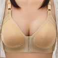 thumbnail image 2 of Women's Thin Steel Ringless Bra Plus Size Underwear, No Steel Ring Bra Fashion Thin Underwear, 2 of 8