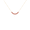 Red, variant on Eden Blue 18K Gold Plated Necklace for Women