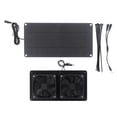 thumbnail image 1 of Kit de ventilador de panel solar,Ventilador de panel solar de 10W Ventilador de enfriamiento de panel solar Ventilador de panel solar Rendimiento de gama alta, 1 of 8