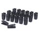 thumbnail image 1 of 20 piezas perchas antideslizantes flocadas, Clips especiales para colgar, Clips de suspensión de plástico a prueba de viento, 1 of 1