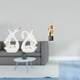 thumbnail image 2 of Elegante Figura De Cisne De Cerámica Y Resina Abstracta Para Estantería, Armario, Casa, Oficina, Mesa De Centro, Adorno Decorativo De Escritorio., 2 of 8