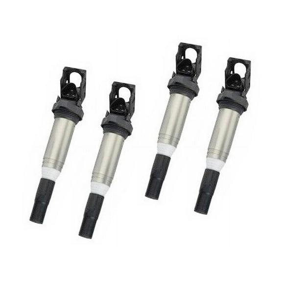 Ignition Coil Kit (Set of 4) - Compatible with 2012 - 2016 BMW 528i 2013 2014 2015