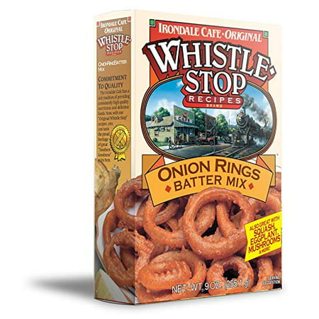 Original WhistleStop Cafe Recipes | Onion Ring Batter Mix | 9-oz | 1 (The Best Tempura Batter Recipe)