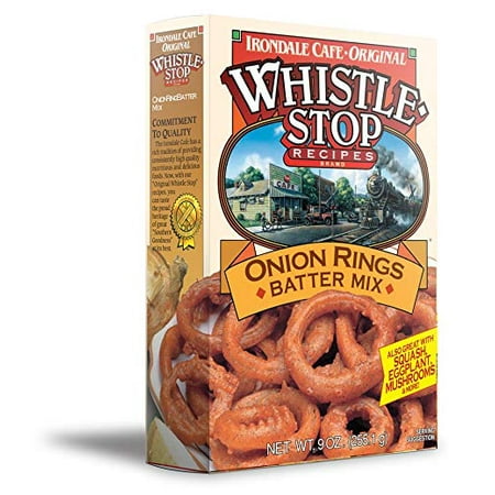 Original WhistleStop Cafe Recipes | Onion Ring Batter Mix | 9-oz | 1 (Best Onion Ring Batter Recipe)