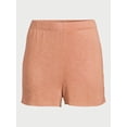 thumbnail image 7 of Joyspun Women's Ribbed Knit Pull On Sleep Shorts, Sizes S to 3X, 7 of 7