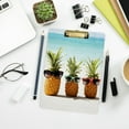 thumbnail image 7 of FMSHPON Pineapple Beach Sunglasses Clipboard Hardboard Wood Nursing Clip Board and Pull for Standard A4 Letter 13x9 inches, 7 of 7