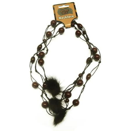 Caveman Woman Stone Age Barbarian Adult Costume Necklace