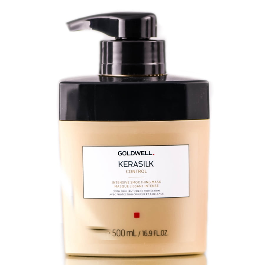 Hellere Identitet farligt Goldwell Kerasilk Control Intensive Smoothing Hair Mask (For Unmanageable,  Unruly And Frizzy Hair) 500Ml/ - Walmart.com