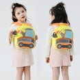 thumbnail image 3 of ZLight Children Backpack Boys Girls Automotive Pattern Large Capacity Student Bag Type 4, 3 of 6