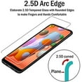 thumbnail image 4 of VIESUP 2Pack Screen Protector Compatible with Samsung Galaxy A11 Clear Tempered Glass 9H Hardness, Anti Scratch, Bubble Free, HD Protective Film, 4 of 6