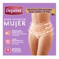 thumbnail image 3 of Ropa Interior para incontinencia Depend mujer pañal grande 120 Piezas, 3 of 5