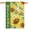 White-295, variant on Spring Summer Sunflower Garden Flag 28x40 Inch Double Side for Outdoor Courtyard Garden Decor Flowers Welcome Holiday Flag for Outside Decoration