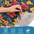 thumbnail image 5 of Yayeee Kitchen Curtains Tier Set of 2 Light Filtering 57"x24" Over Sink Window Panels, Yellow Floral, 5 of 7