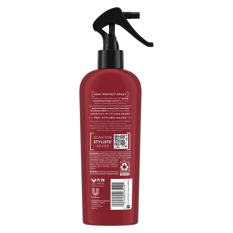 TRESemmé Keratin Smooth Heat Protect Spray, 8 fl oz photo 4
