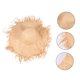 thumbnail image 4 of Nestingho 1Ud De Rafia Beige Para Sol Plano Con Protección Efectiva, 4 of 8