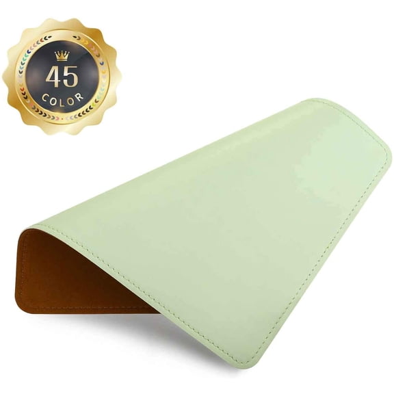 KOMI Cork mouse pad, Student desktop Writing Pad Office laptop pvc computer pad, sewn edge microfiber base, non-slip, waterproof, mouse pad, computer, laptop, office and home, 1 pack, 8 "11"