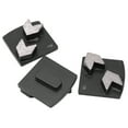 thumbnail image 2 of Premium 3-Piece Diamond Grinding Blocks with Dovetail Arrow Teeth for Concrete and Marble Polishing, 2 of 5