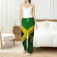 thumbnail image 5 of Women's Soft Pajama Pants Comfy Long Sleep Lounge Pockets, Jamaican Flag Vintage, 5 of 5