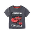 thumbnail image 4 of Disney Cars Lightning McQueen Short Sleeve T-Shirt (Boys), 4 Pack, Sizes 2T-7, 4 of 9