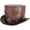 Brown, variant on Jiibva Unisex Steampunk Top Hat Halloween clothing Hat Vintage Accessories For Themed Parties Gathering