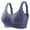 Blue, variant on BILIKEYU Women's Wireless Full Coverage Anti Sagging Bra, Jelly Bras for Women, Bras for Women, Wireless Bras for Women
