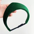 thumbnail image 3 of Jiibva Elegant Velvet Headbands for Women Girls Vintage Crown Hair Bands Wide Hair Hoop Non Slip Head Wraps Hairband Hair Accessories, 3 of 7