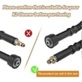 thumbnail image 3 of 6m M22 14mm Hose Replacement For Karcher K2 Old Model Pressure Washer, 3 of 5