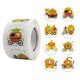 thumbnail image 1 of 500pcs Halloween Pumpkin Sticker Horror Ghost Sealing Labels for Scrapbooking DIY Gift Packaging Baking, 1 of 4