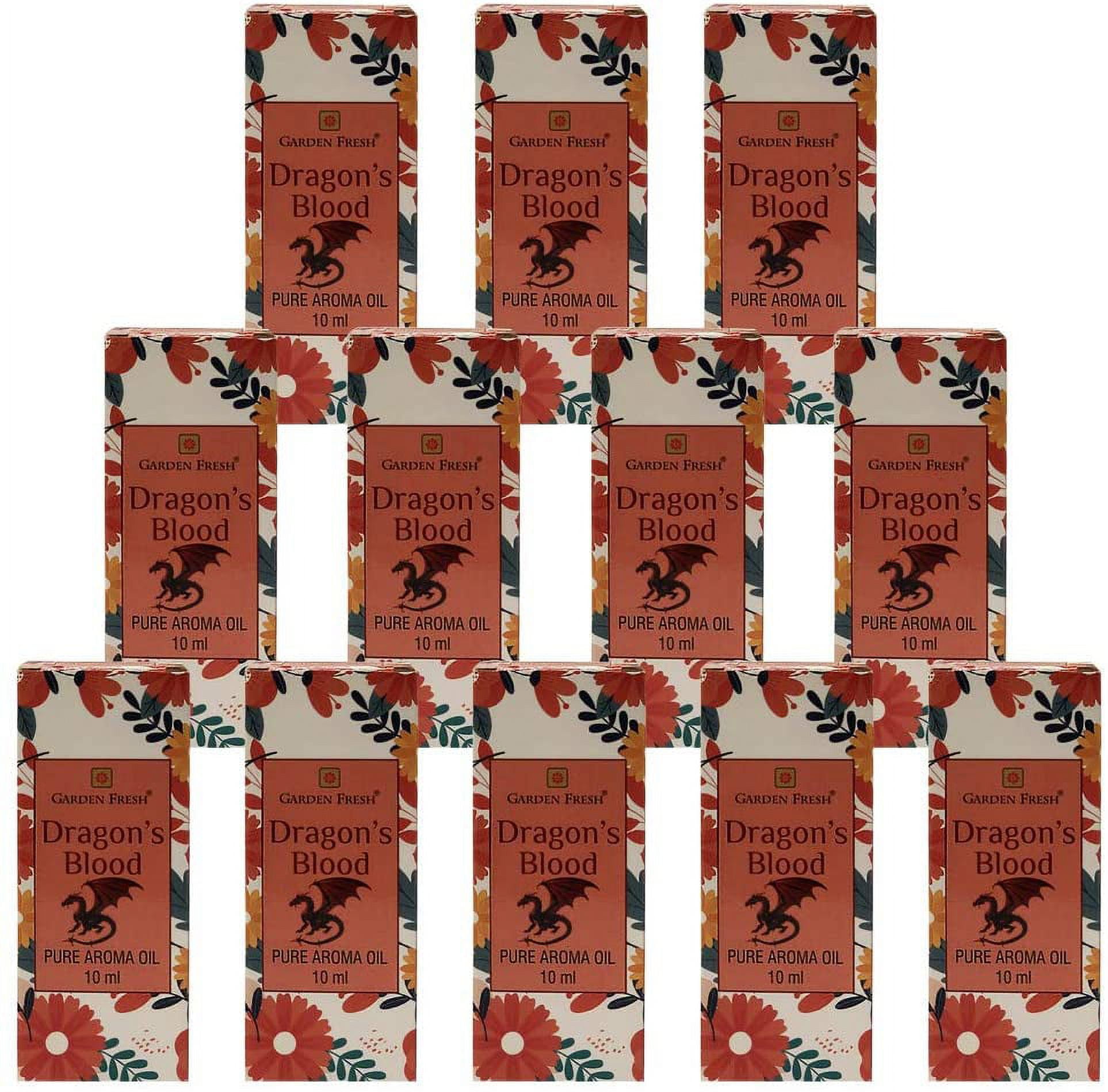 Dragon'S Blood Fragrance Oil For Diffuser And Gel Beads Bundle