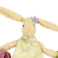 thumbnail image 6 of Northlight Girl Bunny Artificial Floral Mini Easter Wreath - 10" - Green, 6 of 6
