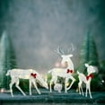 thumbnail image 7 of Nkmbld Christmas Tabletop Ornaments Christmas Elks Elder Acrylic Ornament, Deer Desktop Ornament for Fireplace Living Room Dining Table Decoration, 7 of 7