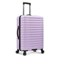 thumbnail image 3 of U.S. Traveler Boren Polycarbonate Hardside Rugged Travel Suitcase Luggage with 8 Spinner Wheels, Aluminum Handle, Lavender, Checked-Medium 26-Inch, 3 of 6
