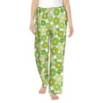 thumbnail image 2 of Picia Kiwi Lemon Womens Soft Woven Cotton Elastic Waistband Sleep Pajama Pant Lounge Sleep Pant With Pockets And Drawstring-X-Large, 2 of 9