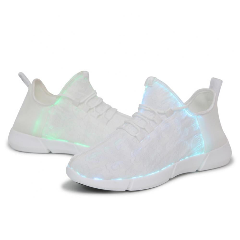 Fiber optic tennis shoes sale