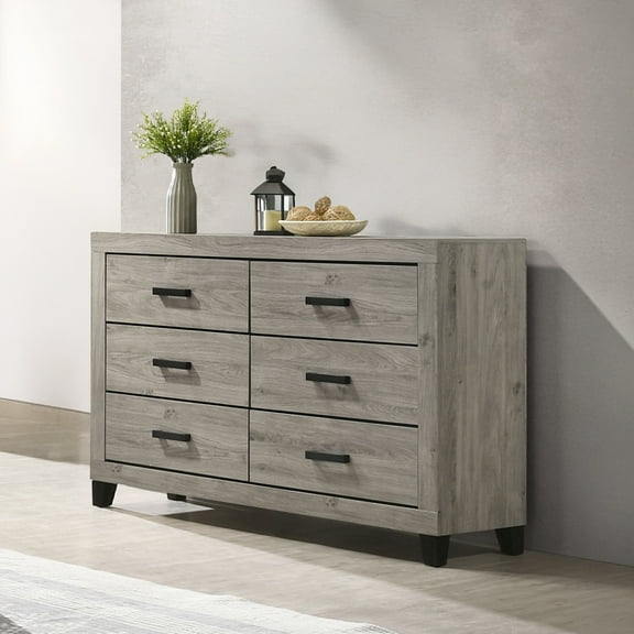ACME Mari Dresser, Light Gray Finish