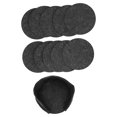 thumbnail image 3 of Tapis de Tasse en Feutre, Tampon de Protection d'Isolation Tasse Feutre Mat Boire des Dessous de Verre 10PCS avec Support de Dessous de Verre pour la Maison, 3 of 8