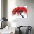 thumbnail image 3 of GOSMITH Strawberry Daze Tree Canvas Wall Decor by Artist Ashvin Harrison for Living Room, Bedroom, Bathroom, Kitchen, Office, Bar, Dining & Guest Room - Ready to Hang, 3 of 4