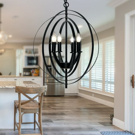 4 Light Pendant Lights Ceiling Chandelier Metal Rustic Lighting Fixture Vintage For Indoor Kitchen Dining Room Entryway Bar Without Bulbs Canada - Chandelier Pendant Lighting 4 Light Pendant Lights Ceiling Chandelier Metal Rustic Lighting Fixture Vintage For Indoor Kitchen Dining Room Entryway Bar Without Bulbs Canada - Chandelier Pendant Lighting