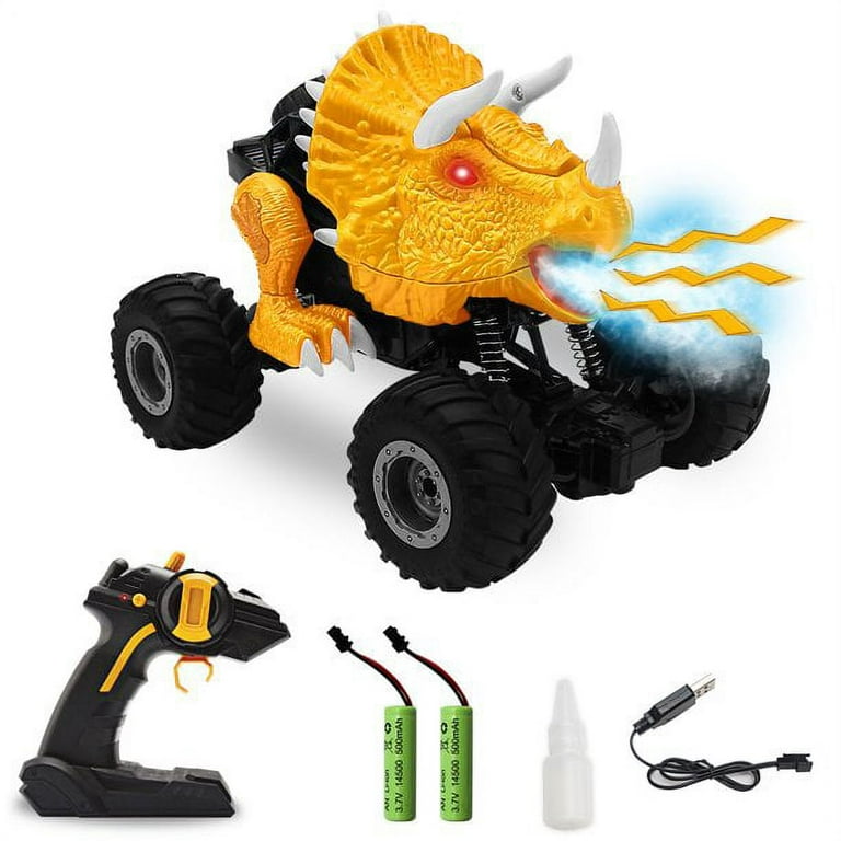 Dinossauro Brinquedo Rc Monster Truck Toy 2.4 Ghz Controle Remoto