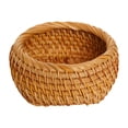 thumbnail image 1 of Cesta de frutas tejidas Cesta de almacenamiento de alimentos Bandeja para hornear Organizador de bandeja para la bandeja para la mesa Sala de estar de 13CMX11CMX7CM, 1 of 8
