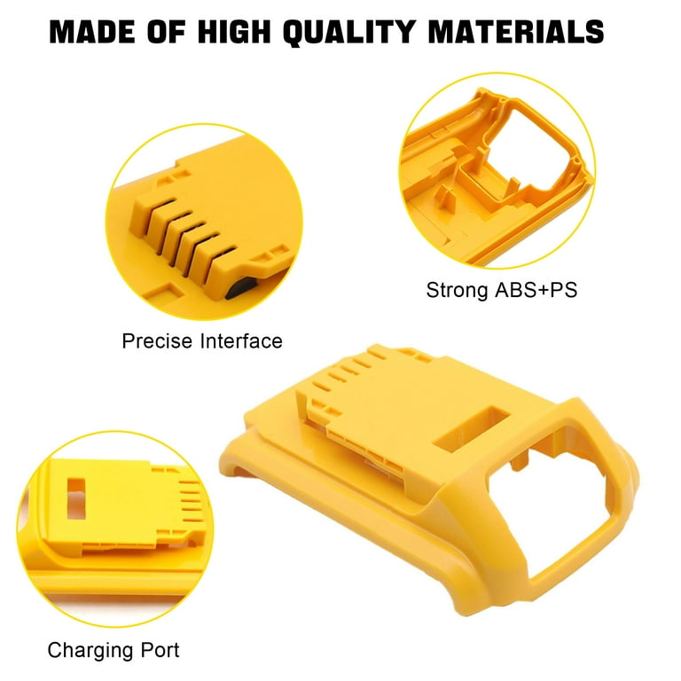 Compatible with DeWalt Battery Rebuild Kit 1 Set Battery DCB200 DCB204 DCB205 Plastic Housing Circuit Board Repair Kit Parts Walmart