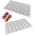 thumbnail image 1 of Silicone Ball Chocolate Bombs Mold Small 3D Sphere Candy Truffle Baking Tray Chocolate Mould Ice Jelly Pop Maker (2.2cm diameter), 1 of 7