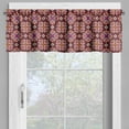 thumbnail image 2 of Ambesonne Tribal Window Valance, Ornamental Floral Swirls, 54" X 18", Multicolor, 2 of 5