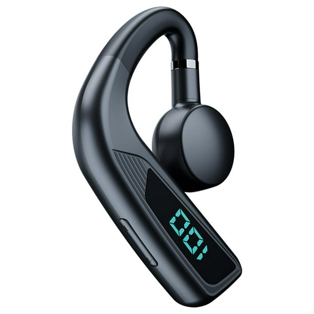 Auriculares Auricular IPX5 Impermeable Gancho para la oreja Resistente al sudor Auriculares deportivos para Negro