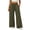 Army Green, variant on Tsivenald Sweatpants for Women Wide Leg High Waisted Sweat Pants Drawstring Elastic Waist Lounge Pants with Pockets Casual Comfy Pants